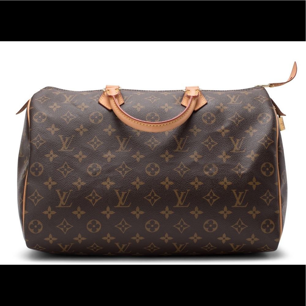 Authentic Louis Vuitton Speedy Monogram 30 Brown